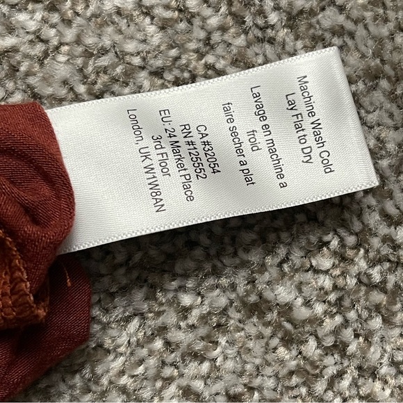ANTHROPOLOGIE DOLAN Marilyn Left Coast Collection Top  Sz XL In Rust - Picture 10 of 10